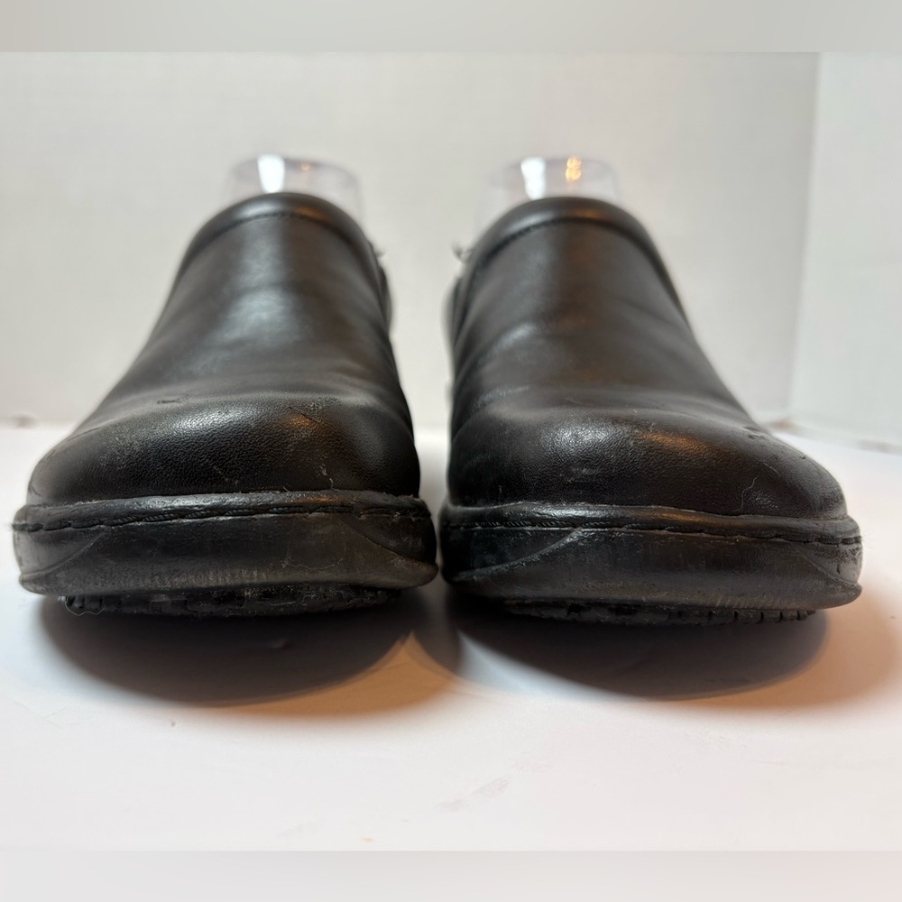 Spring Step Professional Beckham black leather loafers oil & skid resistant 8W - Picture 6 of 11